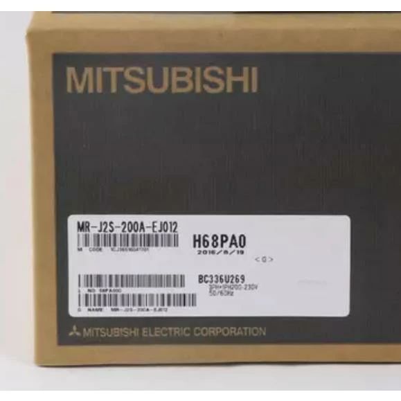 【新品★適格請求書★税込★送料無料】 MITSUBISHI 三菱電機 MR-J2S-200A-EJ012【６ヶ月保証】