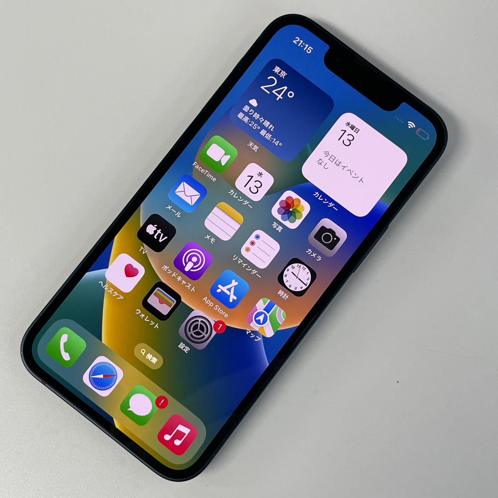 au iPhone 13 mini 128GB ミッドナイト-売店