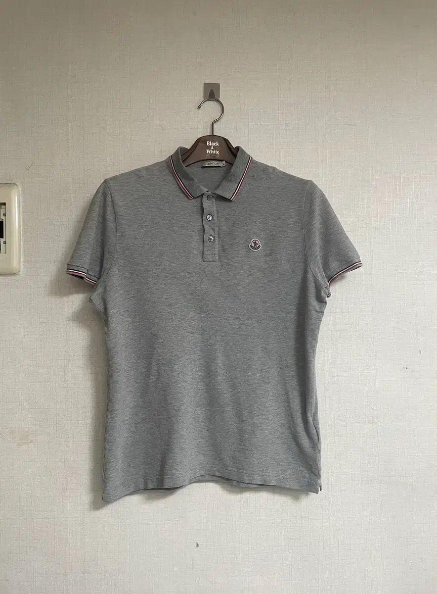 MONCLER モンクレール グレー グレー ポロTシャツ XL