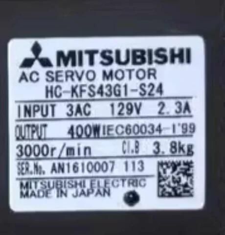 【新品★適格請求書★税込★送料無料】MITSUBISHI 三菱電機 HC-KFS43G1-S24【６ヶ月保証】 225,000円