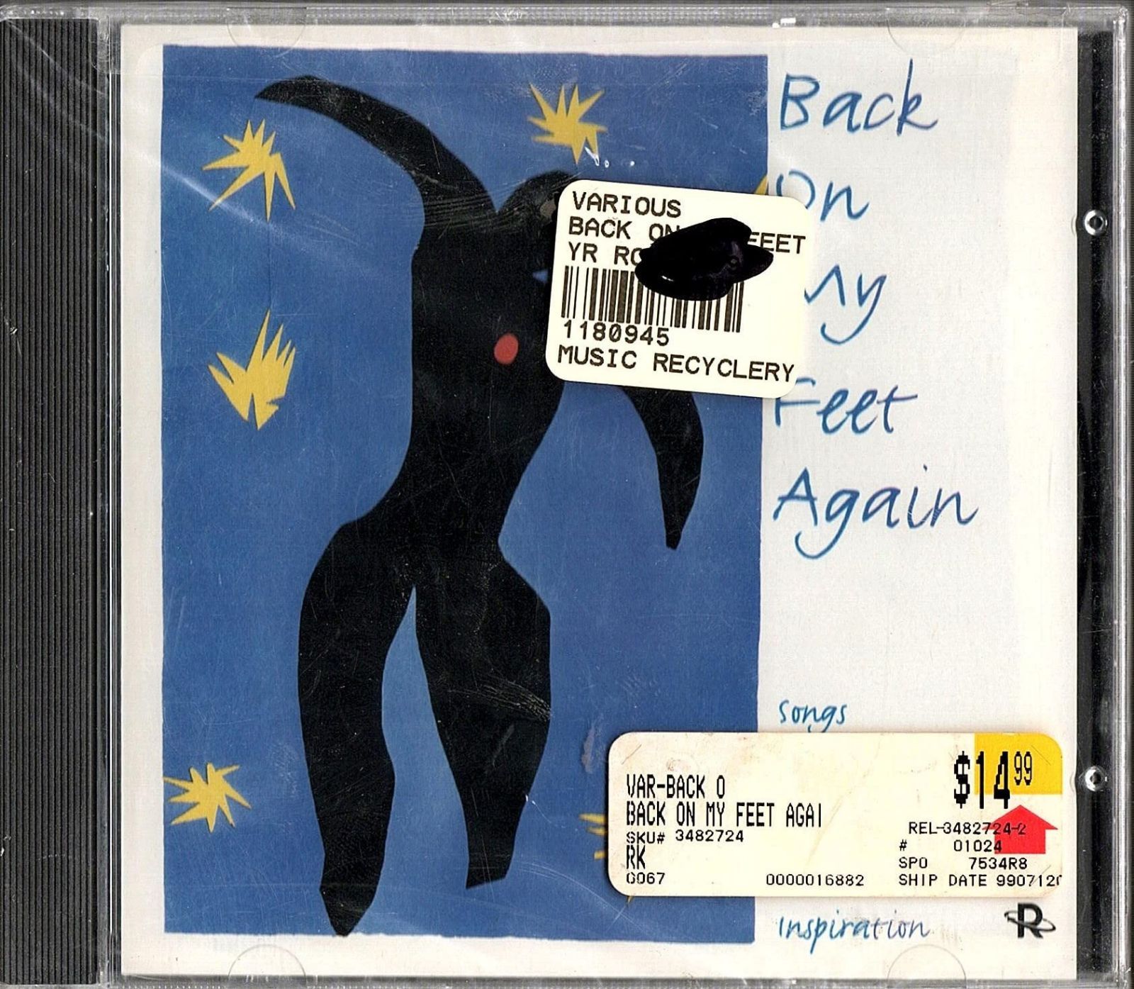 【CD】Back on My Feet Again: Songs of Hope & Inspiration