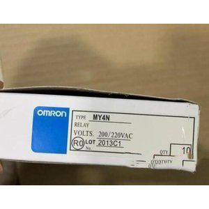 新品◆送料無料◆　10個セット MY4N 　AC200V (220V/240VAC) オムロン　ミニパワーリレー　◆6ヶ月保証