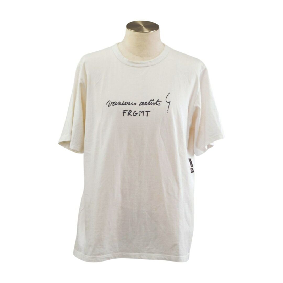 アニエスベー agnes b. Tシャツ サイズ L 24AW V.A.限定 fragment design ブランド クルーネック ホワイト トップス メンズ F-S4825