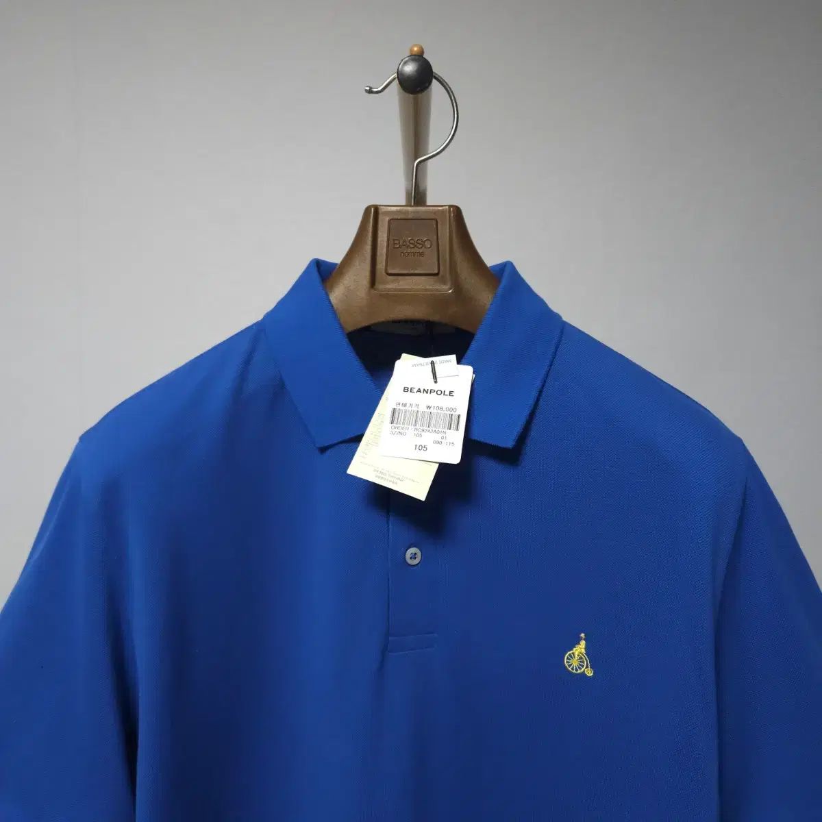 新品 105 ) BEAN POLE メンズ 半袖 カラーTシャツ