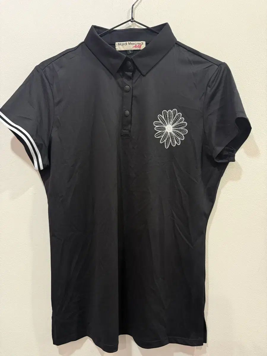 マルディメクルディ ブラック 半袖Tシャツ ゴルフ
