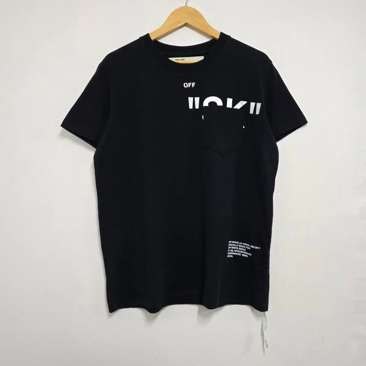 20ss オフホワイト SEOUL ソウル 限定モデル 半袖Tシャツ