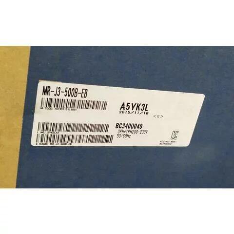 新品◆送料無料◆MITSUBISHI 三菱電機 MR-J3-500B-EB◆６ヶ月保証