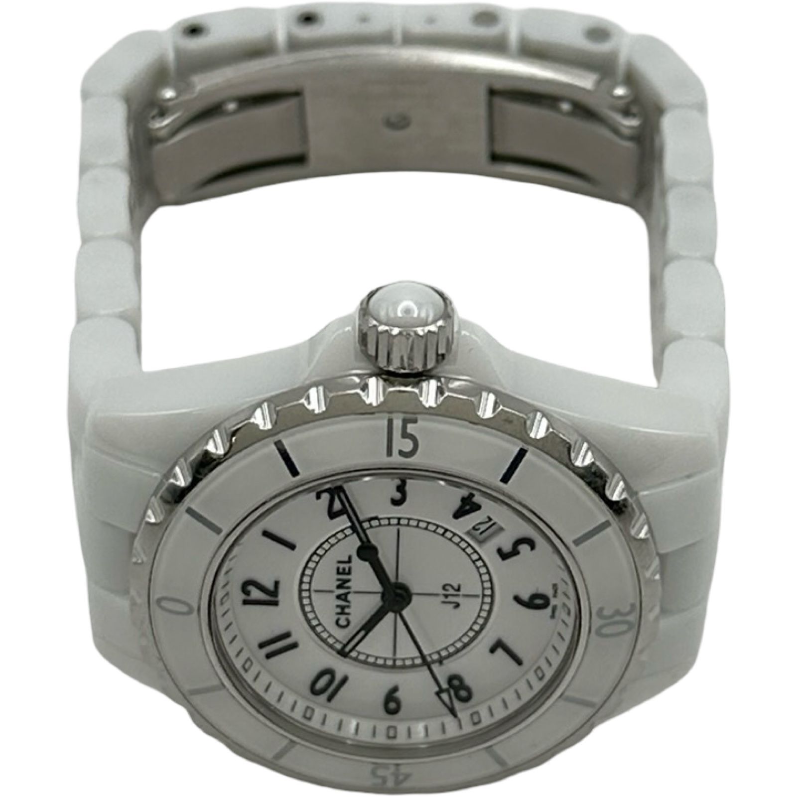 シャネル CHANEL J12 33MM H0968 ホワイト セラミック/ステンレス 