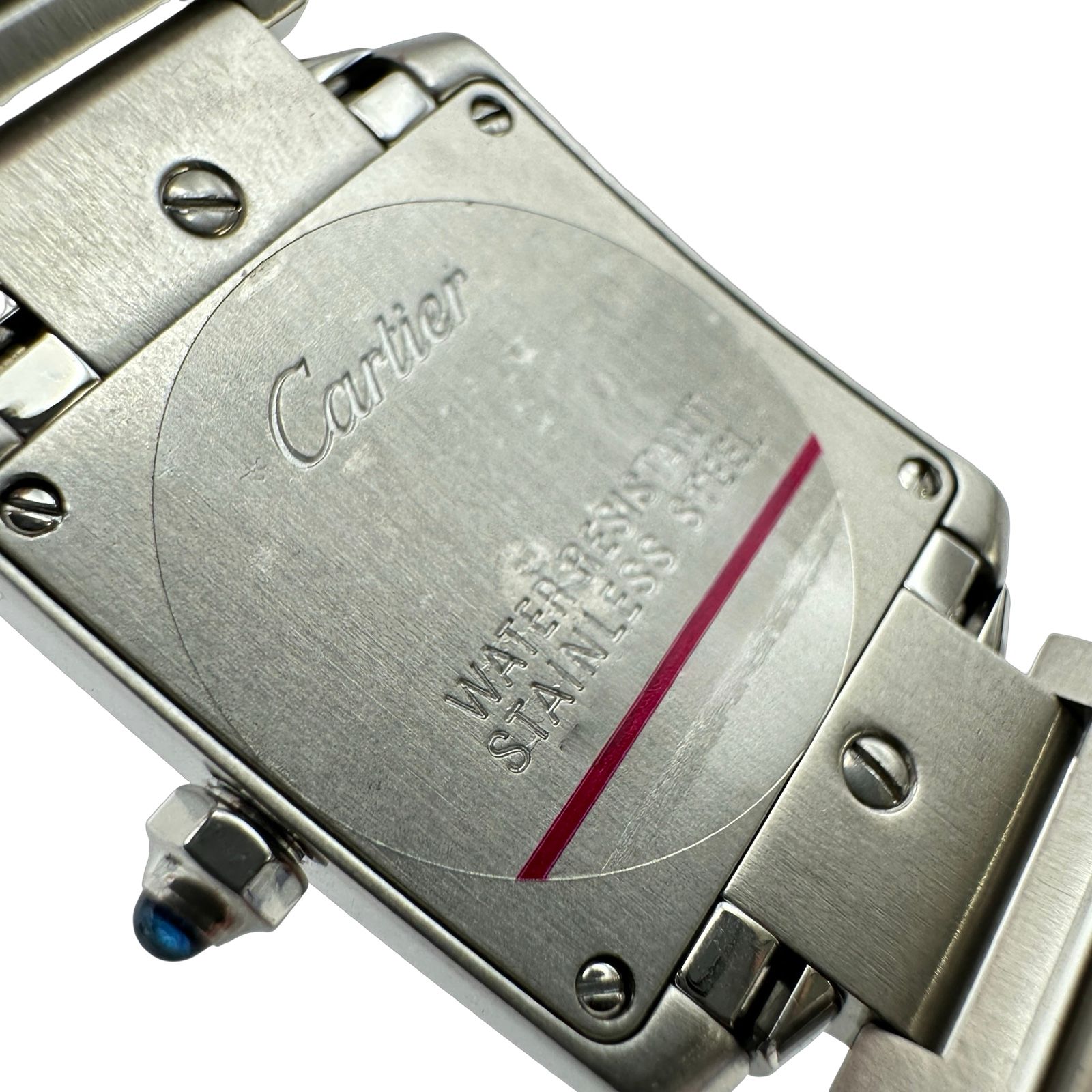 カルティエ Cartier タンクフランセーズ SM W51008Q3 シルバー 