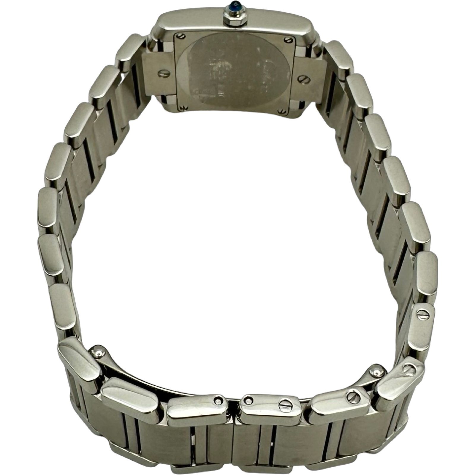 カルティエ Cartier タンクフランセーズ SM W51008Q3 シルバー 