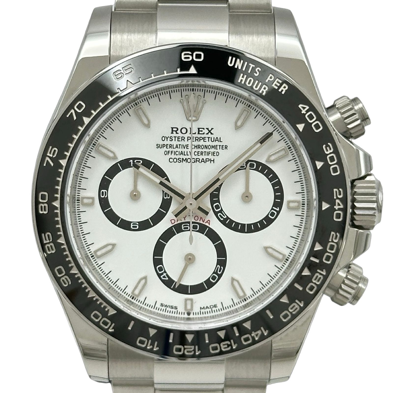 ロレックス ROLEX デイトナ 126500LN ホワイト ステンレススチール 自動巻き メンズ 腕時計