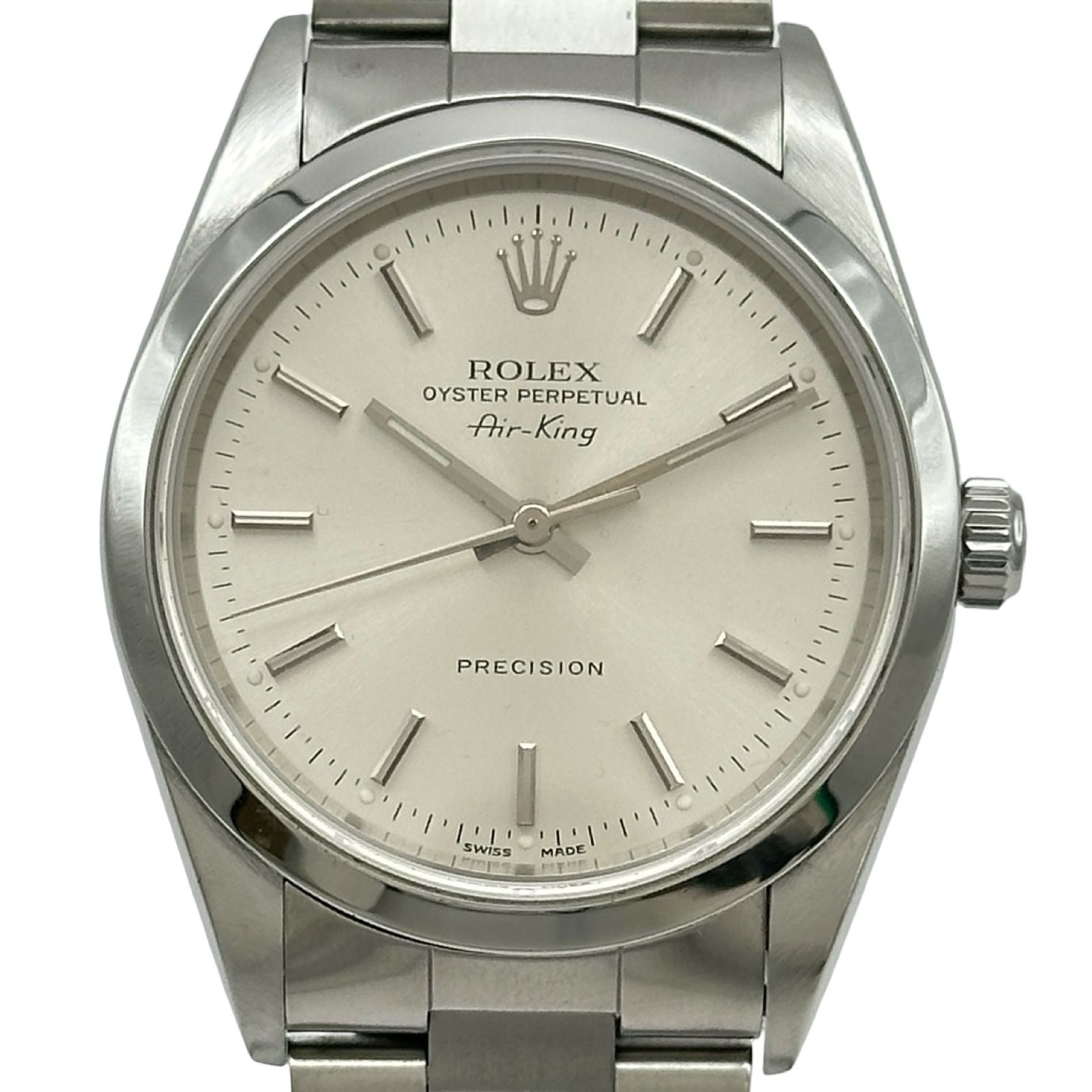 ロレックス ROLEX エアキング 14000M シルバー ステンレススチール 自動巻き メンズ 腕時計