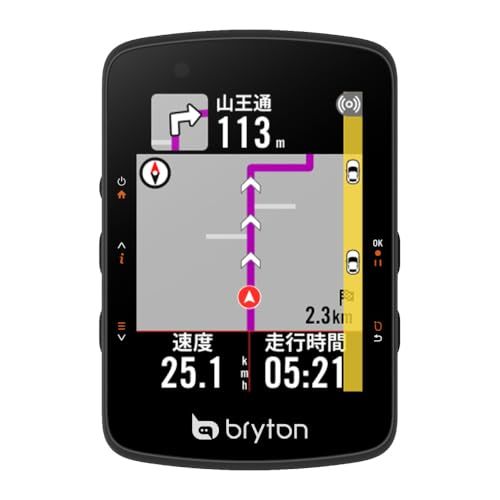 ブライトン Bryton Rider 650/550 GPSサイクルコンピューター 2.8インチカラースクリーン 地図＆ナビ搭載 自動明るさ調整 Bluetooth＆ANT+対応 shu 0badb739