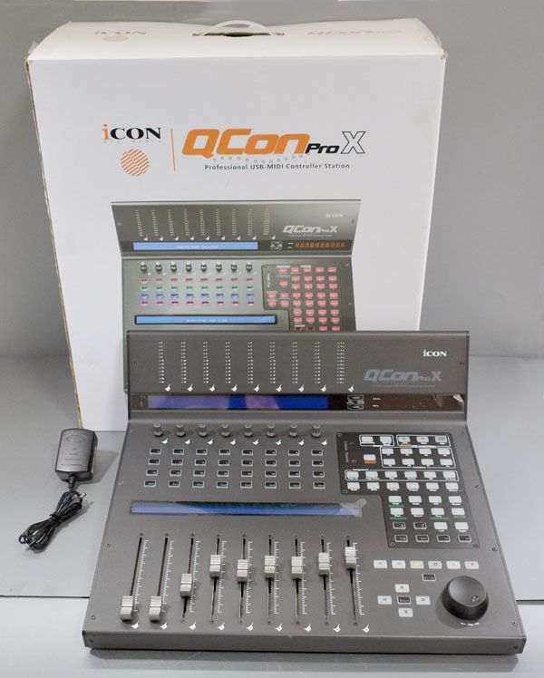 元箱付 ICON アイコン QCON PRO X フィジカルコントローラー 美品 