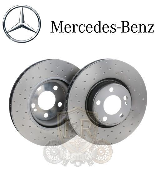 正規優良品 ベンツ Cクラス W205 S205 C205 A205 C180 C200 C220d フロント ブレーキローター ディスクローター 左右 2枚 セット 0004212112