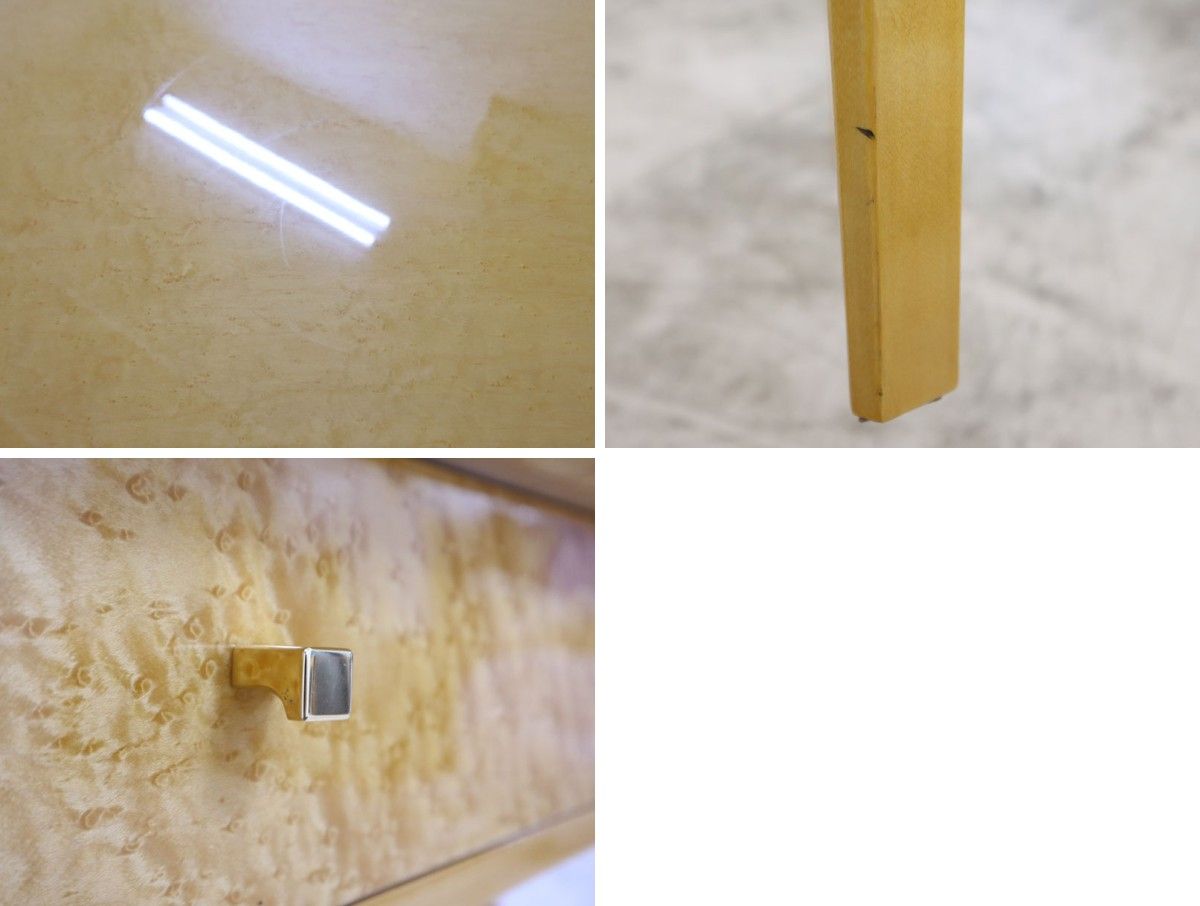 ◇展示品◇ IDC大塚家具 最高級 バーズアイ メープル スプレンダー