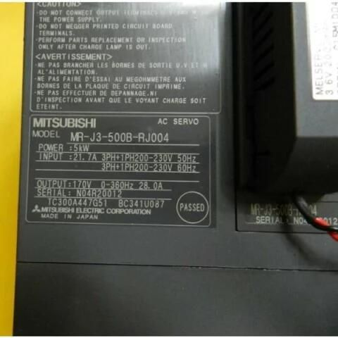 【新品 ★送料無料 】 MITSUBISHI 三菱電機 MR-J3-500B-RJ004 【6ヶ月保証】