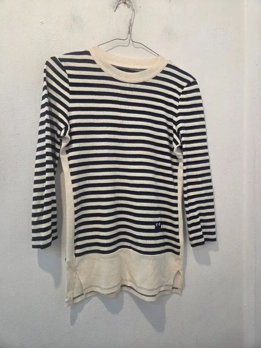 DEWL ストライプ 7分 Tシャツ