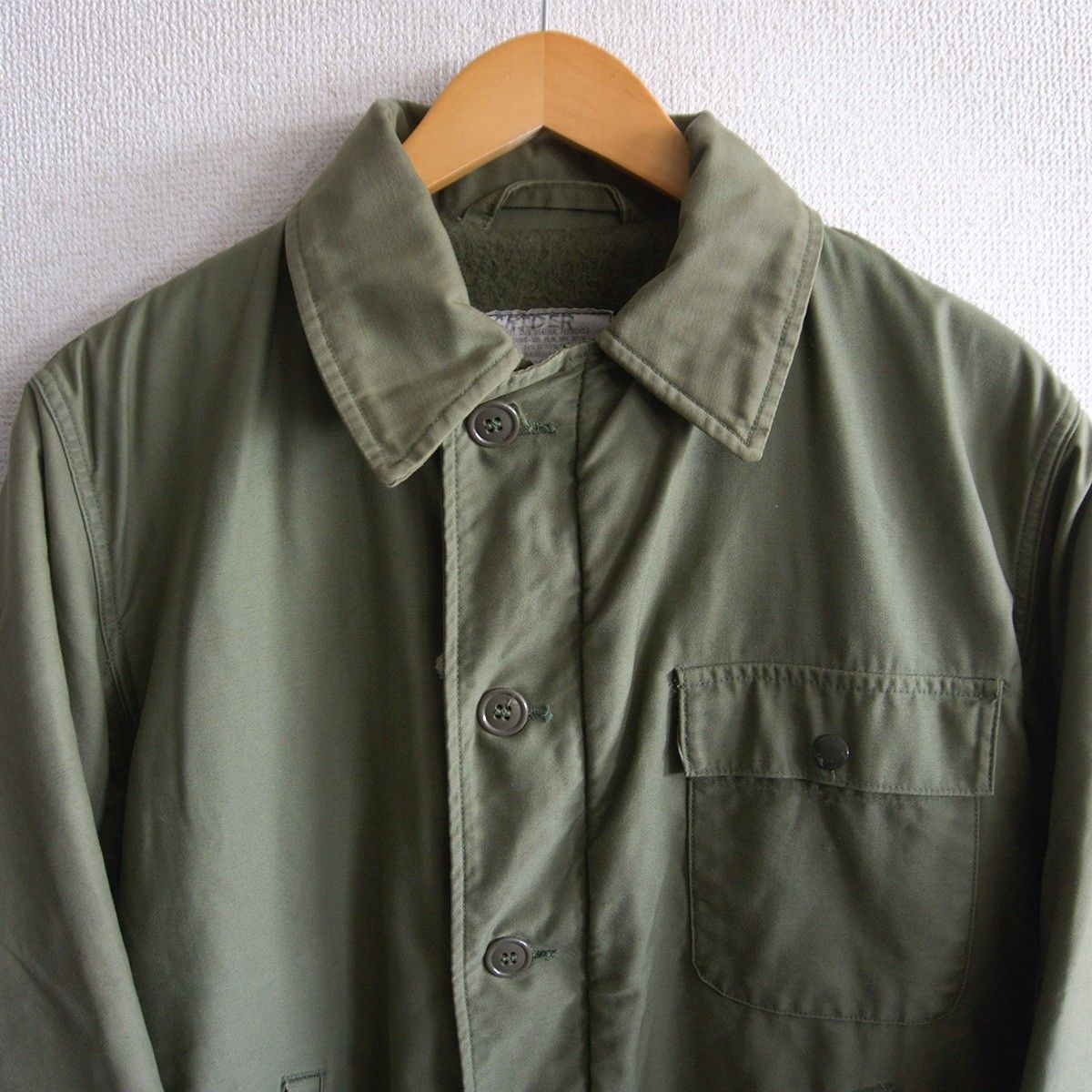 81年製】US NAVY【80S A-2 DECK JACKET】 M(38-40) デッキジャケット 