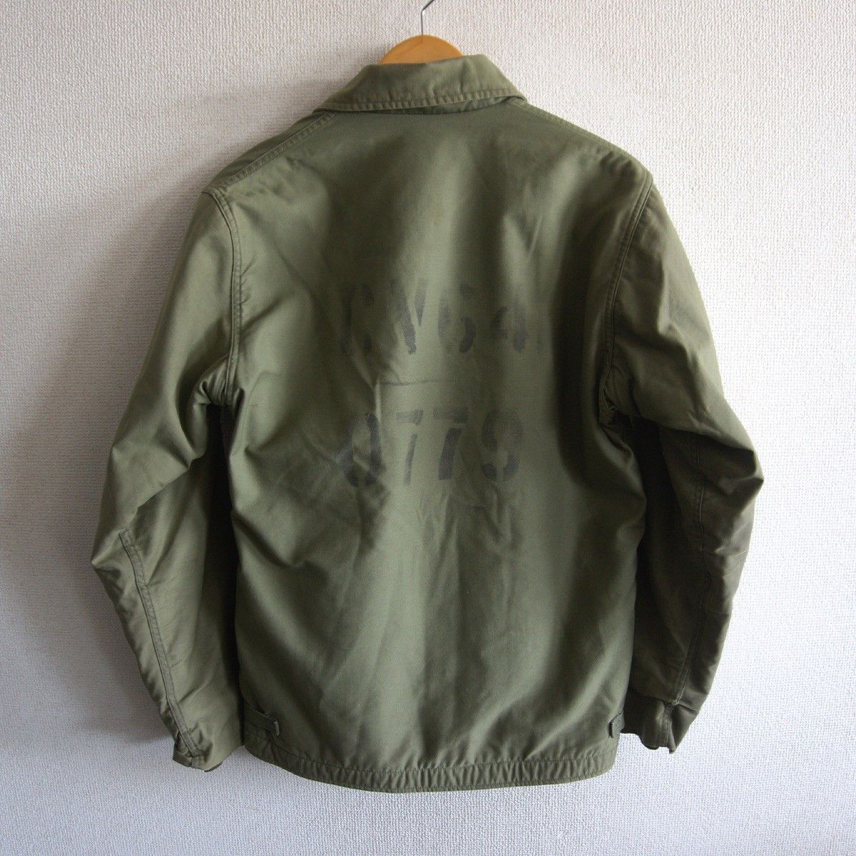 81年製】US NAVY【80S A-2 DECK JACKET】 M(38-40) デッキジャケット 