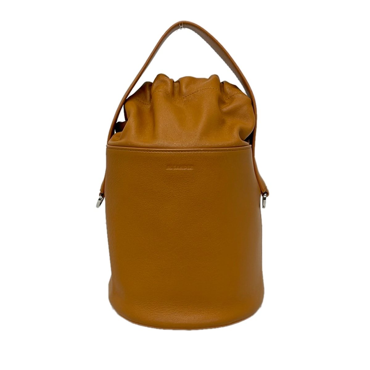 JILSANDER(ジルサンダー) ハンドバッグ ソフトドローケット SM バッグ ブラウン 巾着型 レザー