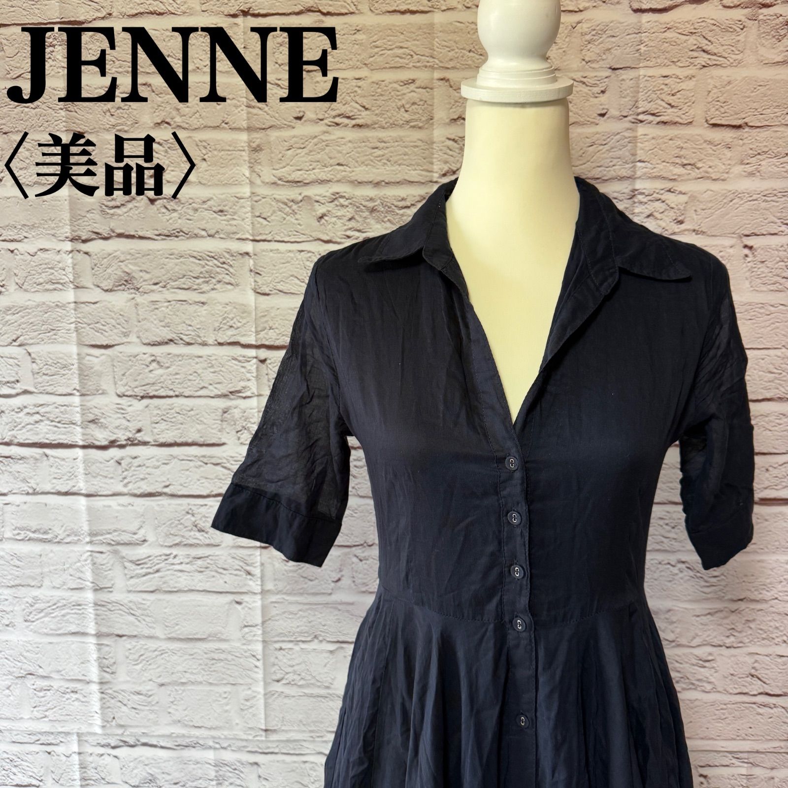 JENNE】ジェンヌ オードリールック エアリーワンピース サイズ S MA-32