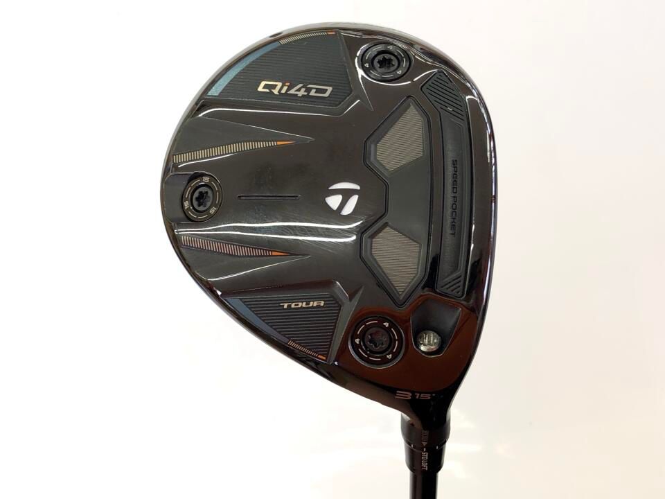 テーラーメイド　Qi4D TOUR　15度　REAX75　Xフレックス　フェアウェイウッド　中古　ゴルフドゥ！吹上店【最短即日発送】