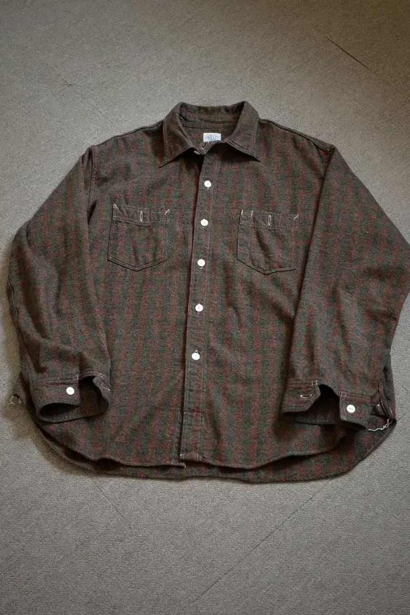 ポスト オーバオールズ st louis シャツ XL ブロックCHECK