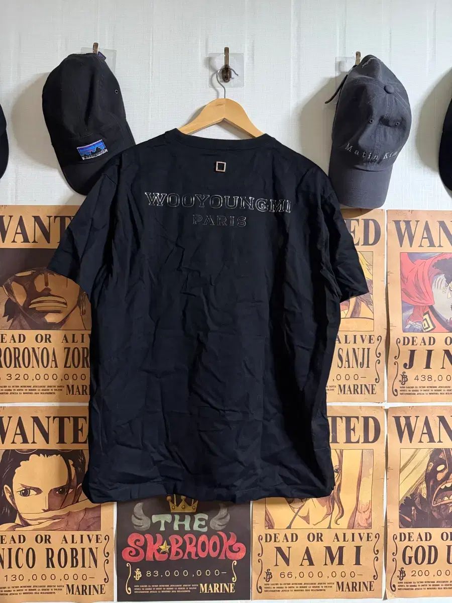 WOOYOUNGMI ウーヨンミ ブラック 半袖 Tシャツ