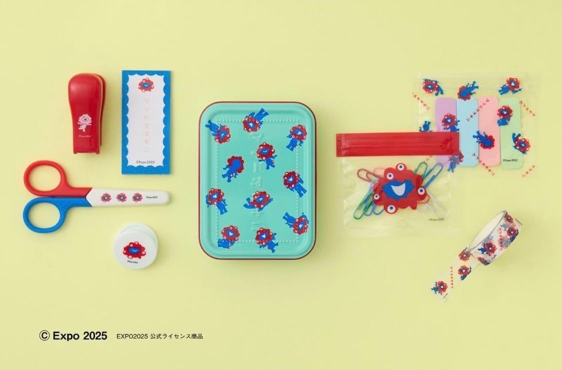 ミャクミャク文具缶BOOK ６／３発売