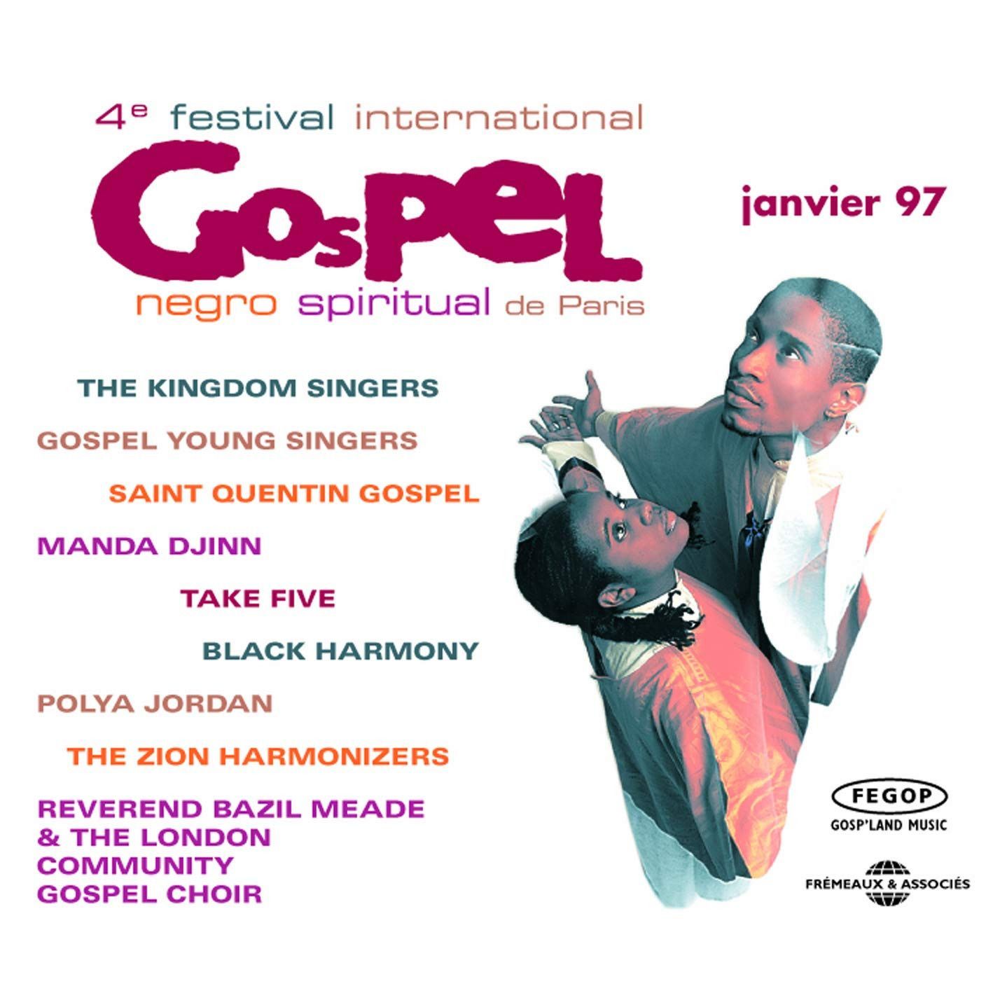 【CD】4th Festival De Gospel De Paris 1997- CD Simple