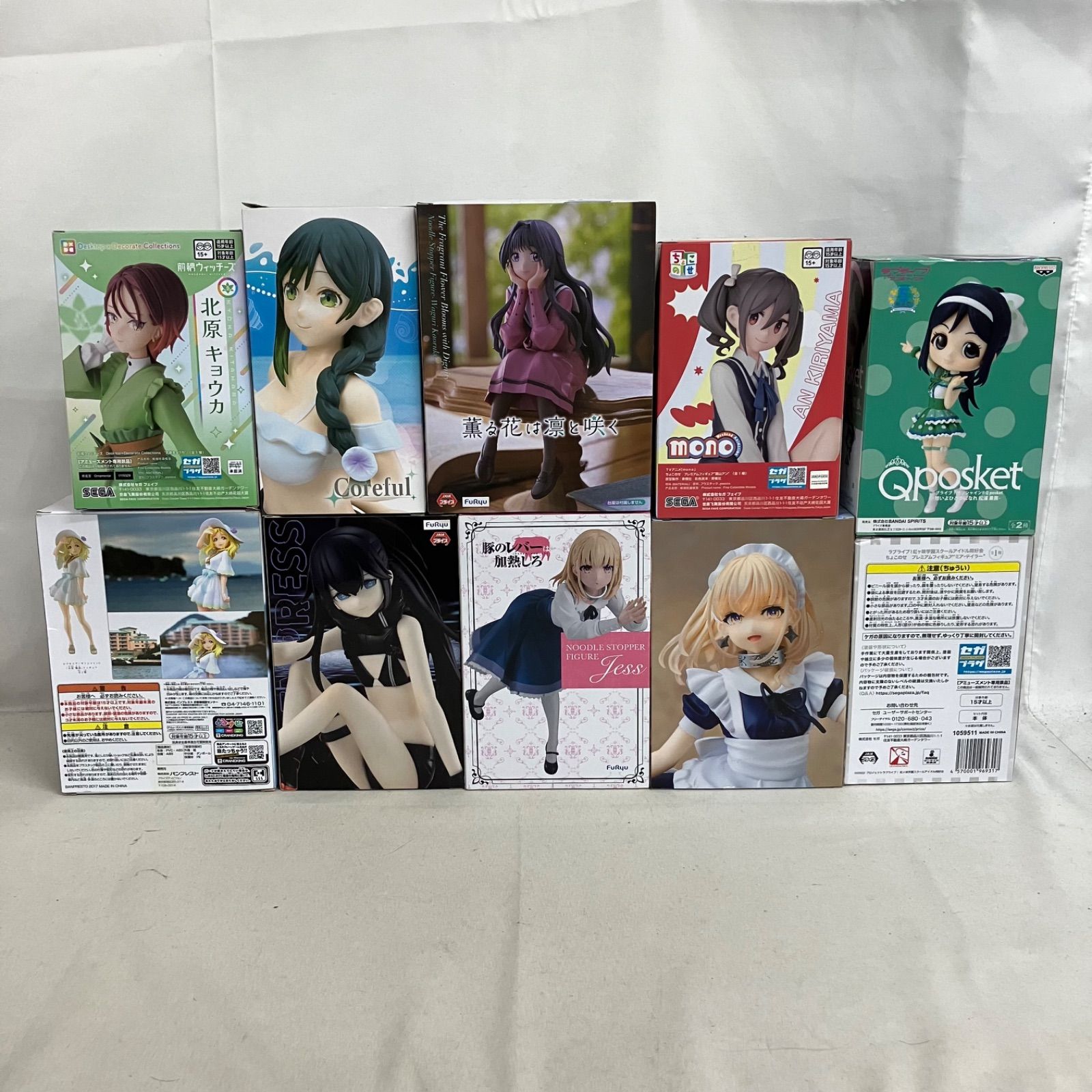 未開封 美少女 フィギュア まとめ 10個セット 箱ダメージ有 SF5655
