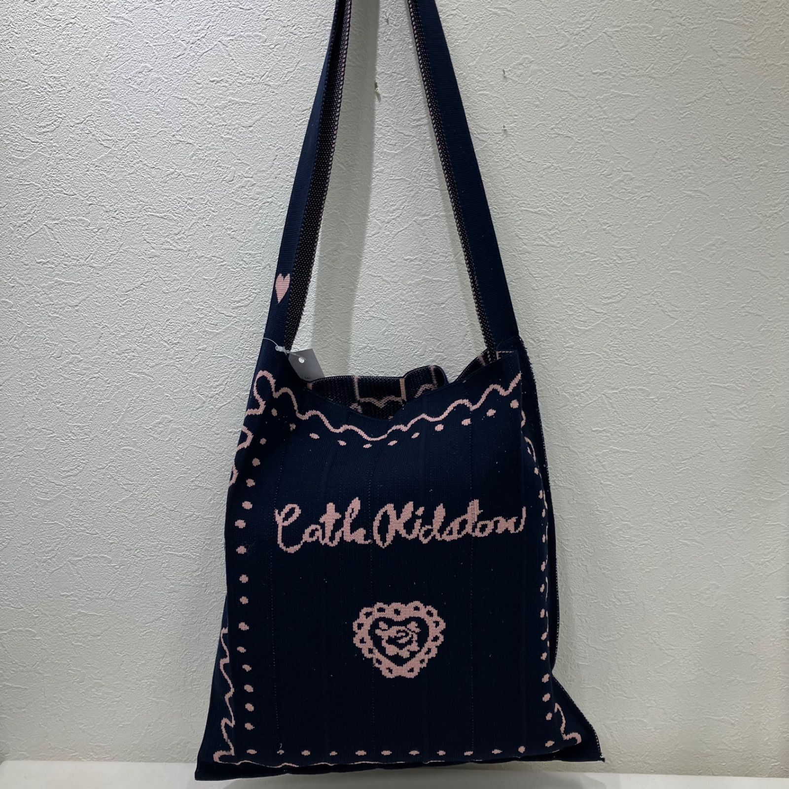 3449 Cath Kidston×KNT365 キャスキッドソン コラボ ニットショルダー 