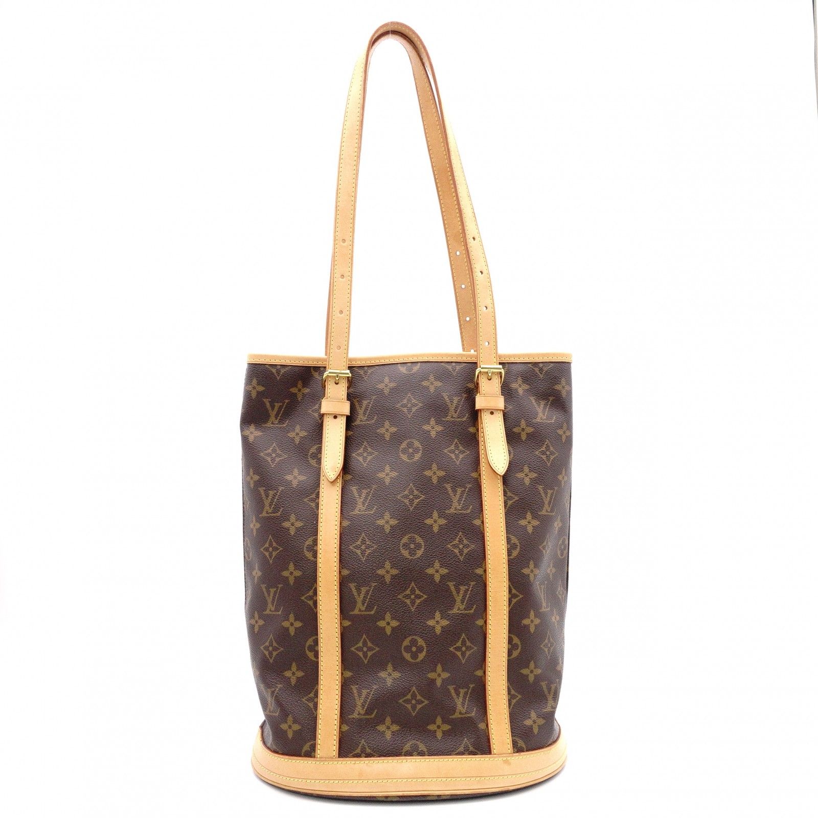 LOUIS VUITTON ルイ・ヴィトン モノグラム キャンバス ショルダーバッグ レザー/PVC ブラウン系【中古】 レディース