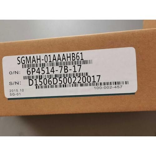 新品 送料無料 YASKAWA サーボモーター SGMAH-01AAAHB61 【6ヶ月保証】