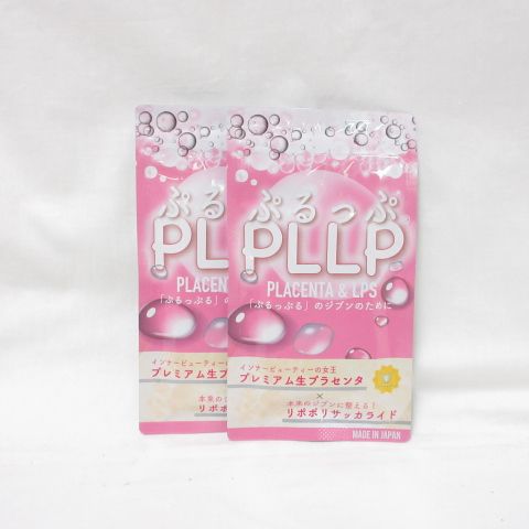 ●(2個セット) ぷるっぷ PLLP PLACENTA & LPS 60粒 ( プラセンタ 美容サポート エイジングケア サプリメント )