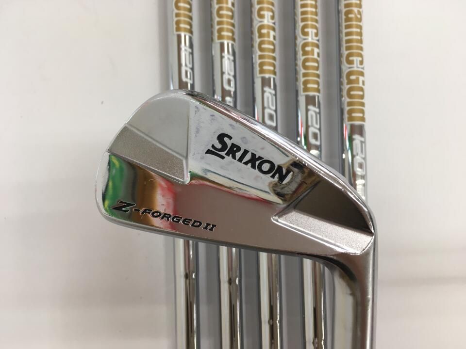 ダンロップ　SRIXON Z-FORGED 2　ダイナミックゴールド 105　X100フレックス　アイアンセット　中古　ゴルフドゥ！水戸店【最短即日発送】