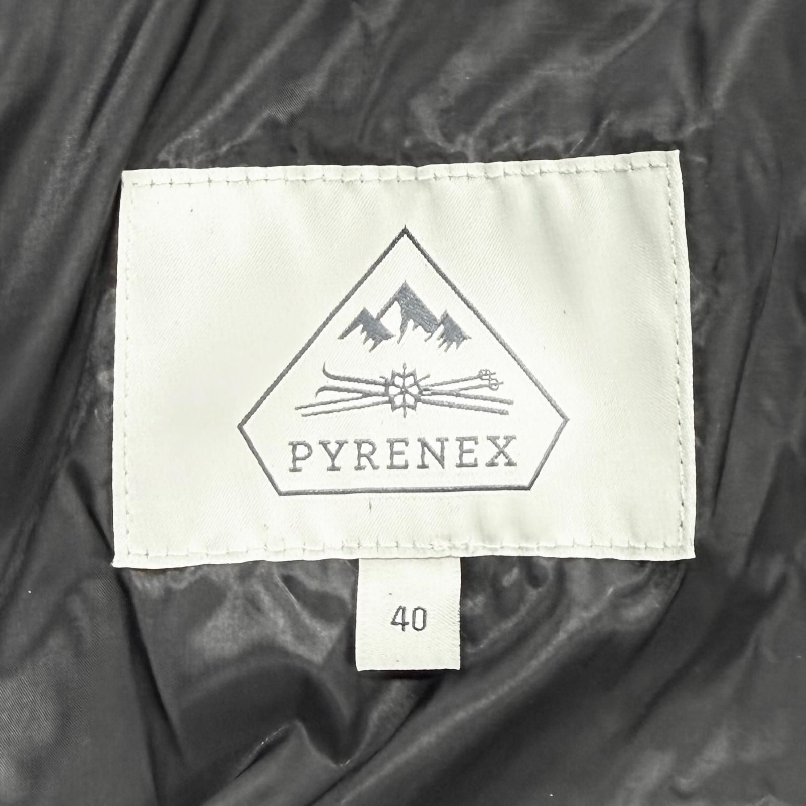 未使用品☆Pyrenex ピレネックス HWK020 WILLOW ウィロー ロゴワッペン 