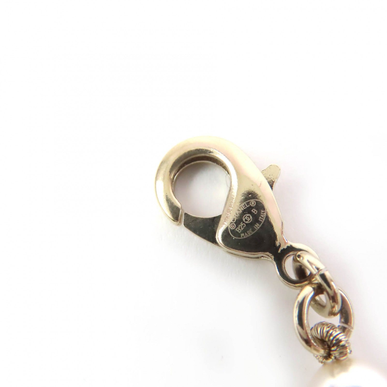 極美品☆CHANEL シャネル B25B ココマーク ハートラインストーン 