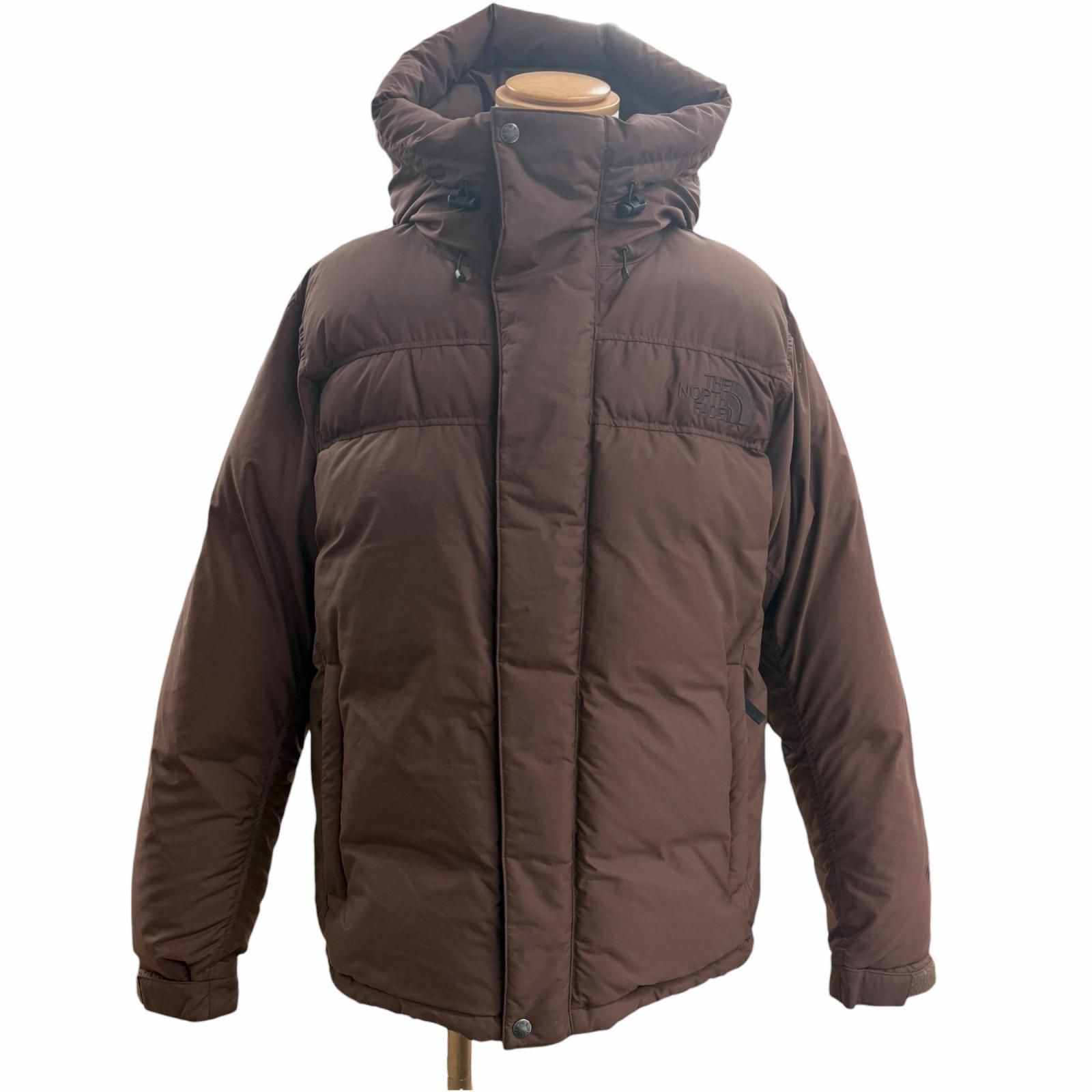 未使用品□THE NORTH FACE ザ・ノースフェイス ND92360 Alteration Baffs Jacket WINDSTOPPER ダウンジャケット ブラウン L 正規品 メンズ