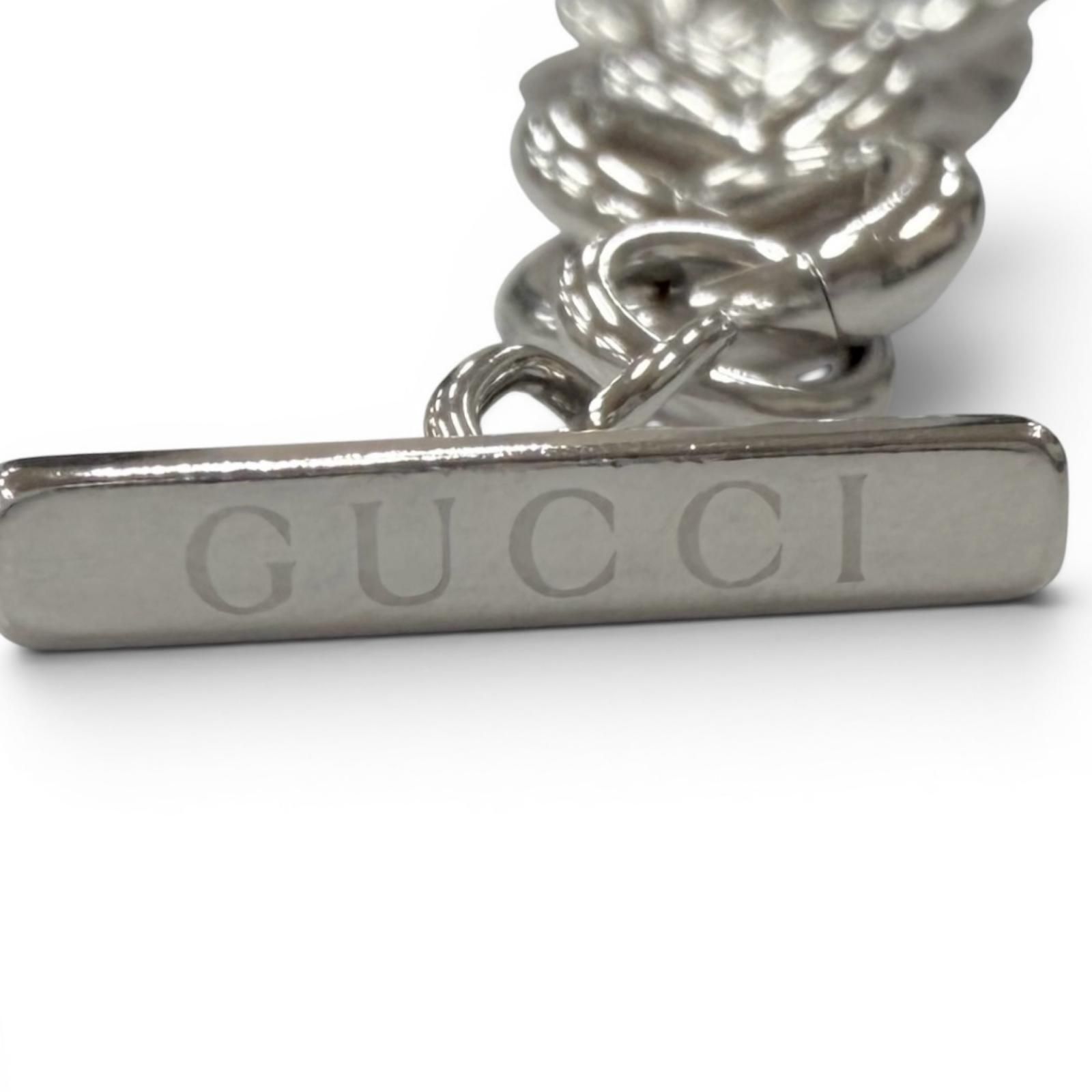 美品□GUCCI グッチ ヴィンテージ アンカーチェーン インター 