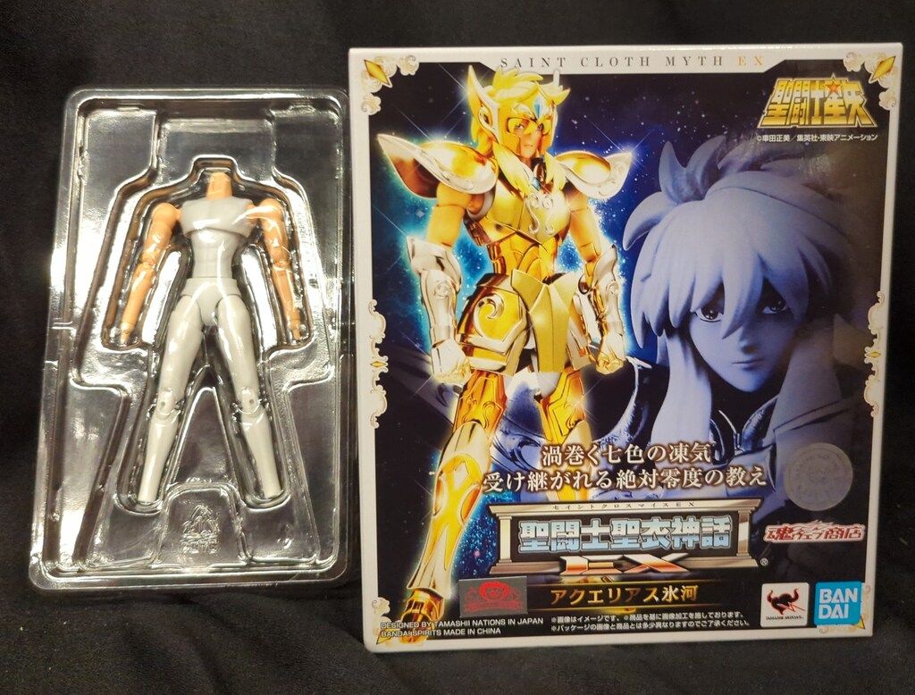 BANDAI SPIRITS 聖闘士聖衣神話EX 車田正美 アクエリアス氷河/修正素体付き
