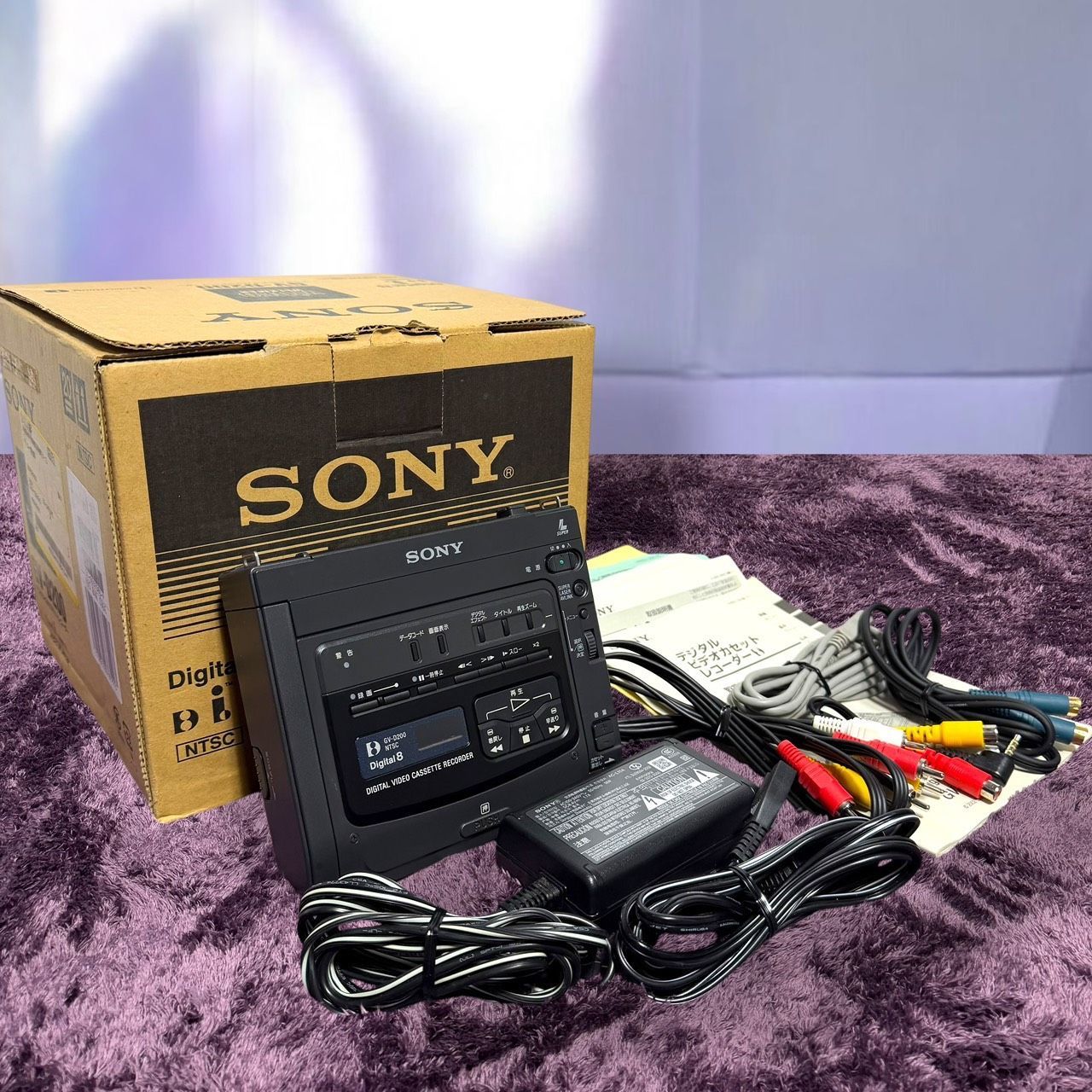 ジャンク SONY ソニー Digital8 ビデオカセットレコーダー GV-D200