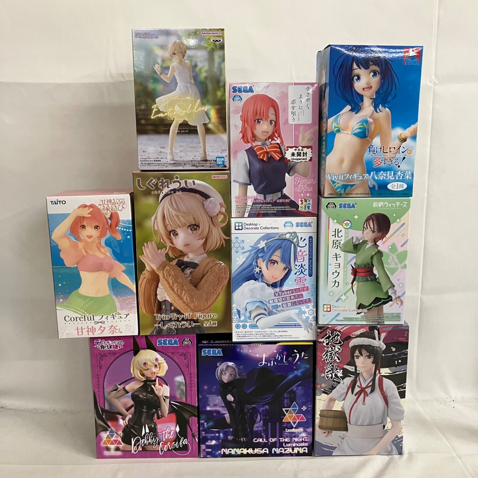 未開封 美少女フィギュア Luminasta 他 フィギュア 10個セット SF5750