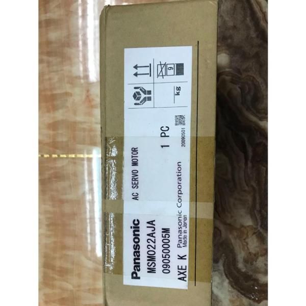 新品 PANASONIC/パナソニック サーボモーターMSM022AJA 【6ヶ月保証】