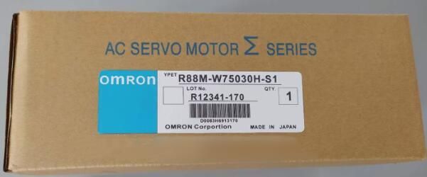 【新品★送料無料】OMRON サーボモーター R88M-W75030H-S1 【６ヶ月保証】