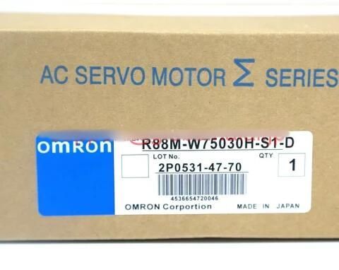 【新品★送料無料】OMRON サーボモーター R88M-W75030H-S1-D【６ヶ月保証】