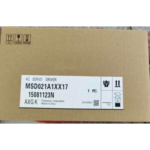 新品 PANASONIC/パナソニック サーボモーターMSD021A1XX17 【6ヶ月保証】