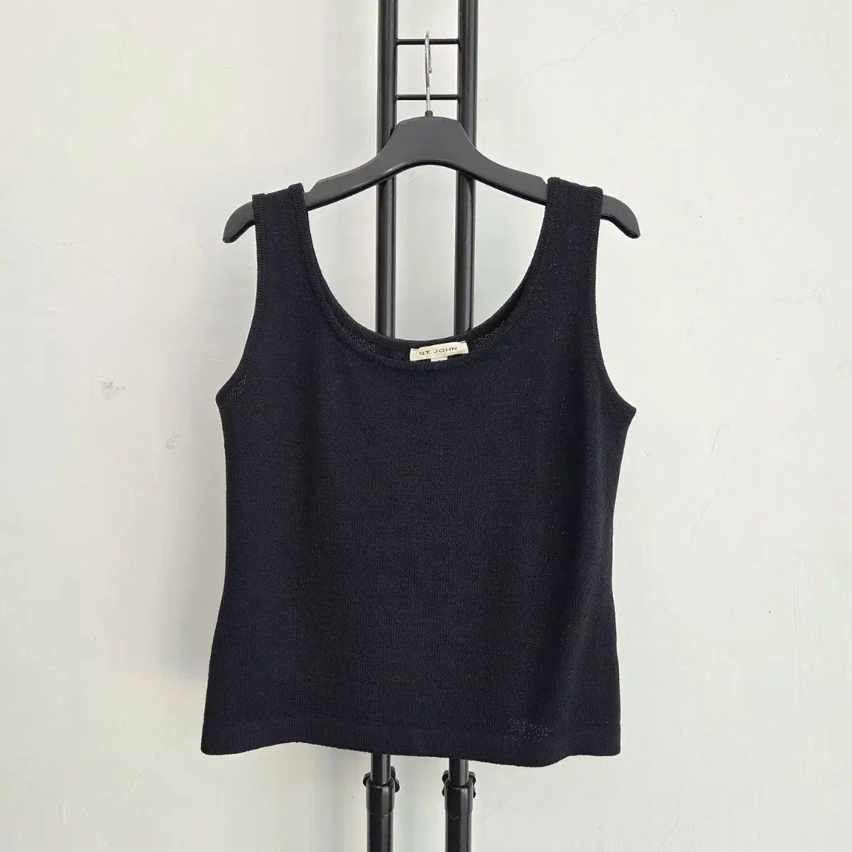 正規品 ジョン S J JOHN ブラック ノースリーブ ニット