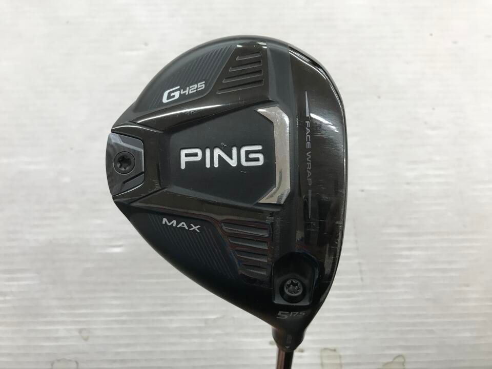 ピン　G425 MAX　17.5度　TOUR 2.0 CHROME 65　Sフレックス　フェアウェイウッド　中古【最短即日発送】